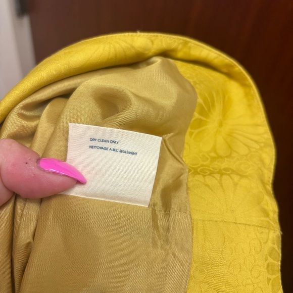 Edme & Esyllte Anthropologie Jacquard Floral Tulip Skirt - Picture 12 of 12